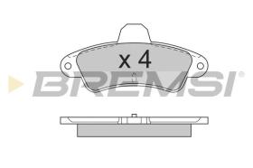 BREMSI BP2562 - PASTIGLIE FRENO - BRAKE PADS