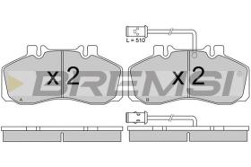 BREMSI BP2568 - PASTIGLIE FRENO - BRAKE PADS