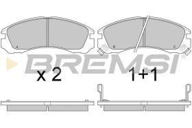 BREMSI BP2573 - PASTIGLIE FRENO - BRAKE PADS