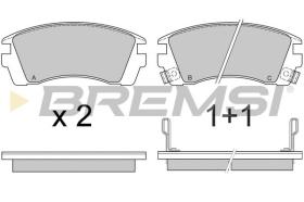 BREMSI BP2575 - PASTIGLIE FRENO - BRAKE PADS