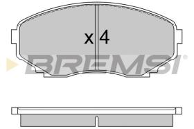 BREMSI BP2578 - PASTIGLIE FRENO - BRAKE PADS