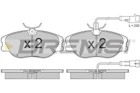 BREMSI BP2587 - PASTIGLIE FRENO - BRAKE PADS