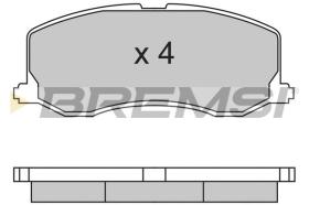 BREMSI BP2596 - PASTIGLIE FRENO - BRAKE PADS