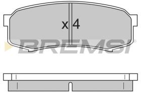 BREMSI BP2597 - PASTIGLIE FRENO - BRAKE PADS
