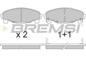 BREMSI BP2601 - PASTIGLIE FRENO - BRAKE PADS