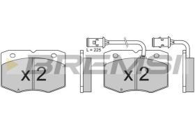 BREMSI BP2609 - PASTIGLIE FRENO - BRAKE PADS