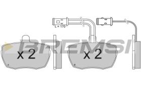 BREMSI BP2610 - PASTIGLIE FRENO - BRAKE PADS