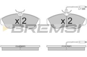 BREMSI BP2615 - PASTIGLIE FRENO - BRAKE PADS