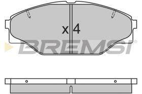 BREMSI BP2617 - PASTIGLIE FRENO - BRAKE PADS