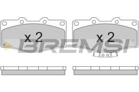 BREMSI BP2618 - PASTIGLIE FRENO - BRAKE PADS