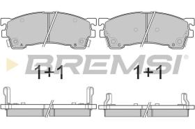 BREMSI BP2622 - PASTIGLIE FRENO - BRAKE PADS