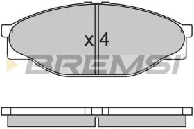 BREMSI BP2633 - PASTIGLIE FRENO - BRAKE PADS