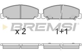 BREMSI BP2634 - PASTIGLIE FRENO - BRAKE PADS