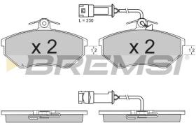 BREMSI BP2637 - PASTIGLIE FRENO - BRAKE PADS