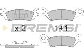 BREMSI BP2640 - PASTIGLIE FRENO - BRAKE PADS