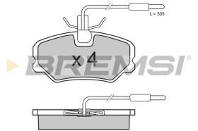 BREMSI BP2646 - PASTIGLIE FRENO - BRAKE PADS