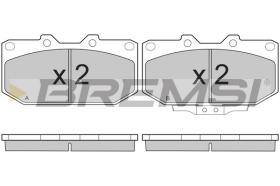 BREMSI BP2649 - PASTIGLIE FRENO - BRAKE PADS