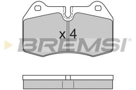 BREMSI BP2660 - PASTIGLIE FRENO - BRAKE PADS