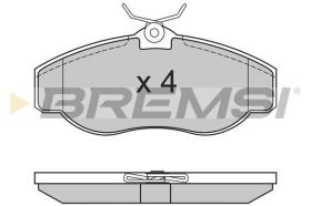 BREMSI BP2661 - PASTIGLIE FRENO - BRAKE PADS