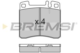 BREMSI BP2662 - PASTIGLIE FRENO - BRAKE PADS