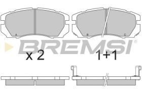 BREMSI BP2663 - PASTIGLIE FRENO - BRAKE PADS