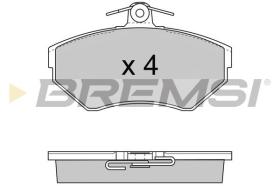 BREMSI BP2674 - PASTIGLIE FRENO - BRAKE PADS