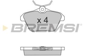BREMSI BP2680 - PASTIGLIE FRENO - BRAKE PADS