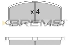 BREMSI BP2684 - PASTIGLIE FRENO - BRAKE PADS