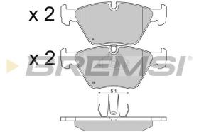 BREMSI BP2685 - PASTIGLIE FRENO - BRAKE PADS