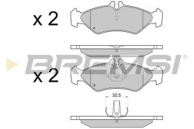 BREMSI BP2688 - PASTIGLIE FRENO - BRAKE PADS