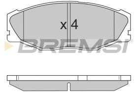 BREMSI BP2697 - PASTIGLIE FRENO - BRAKE PADS