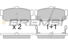 BREMSI BP2699 - PASTIGLIE FRENO - BRAKE PADS