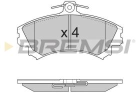 BREMSI BP2702 - PASTIGLIE FRENO - BRAKE PADS