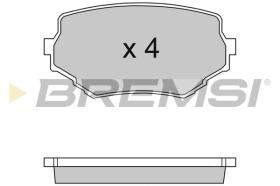 BREMSI BP2713 - PASTIGLIE FRENO - BRAKE PADS