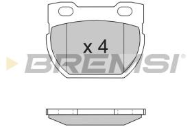 BREMSI BP2716 - PASTIGLIE FRENO - BRAKE PADS