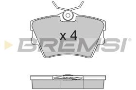 BREMSI BP2724 - PASTIGLIE FRENO - BRAKE PADS
