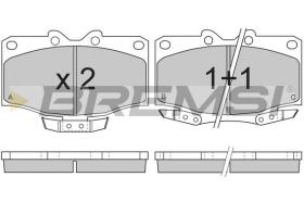 BREMSI BP2725 - PASTIGLIE FRENO - BRAKE PADS