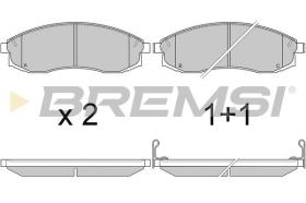 BREMSI BP2743 - PASTIGLIE FRENO - BRAKE PADS