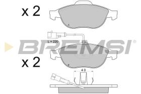 BREMSI BP2746 - PASTIGLIE FRENO - BRAKE PADS