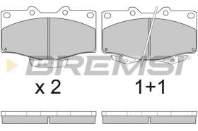 BREMSI BP2748 - PASTIGLIE FRENO - BRAKE PADS