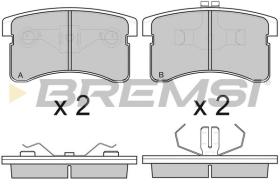 BREMSI BP2751 - PASTIGLIE FRENO - BRAKE PADS