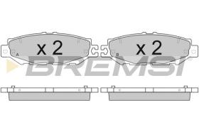 BREMSI BP2753 - PASTIGLIE FRENO - BRAKE PADS