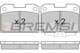 BREMSI BP2755 - PASTIGLIE FRENO - BRAKE PADS