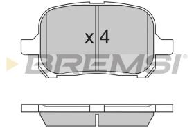 BREMSI BP2761 - PASTIGLIE FRENO - BRAKE PADS