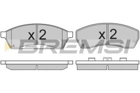 BREMSI BP2764 - PASTIGLIE FRENO - BRAKE PADS