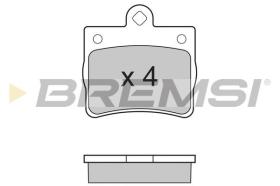 BREMSI BP2771 - PASTIGLIE FRENO - BRAKE PADS