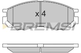 BREMSI BP2775 - PASTIGLIE FRENO - BRAKE PADS