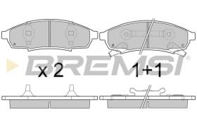 BREMSI BP2778 - PASTIGLIE FRENO - BRAKE PADS