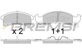 BREMSI BP2789 - PASTIGLIE FRENO - BRAKE PADS