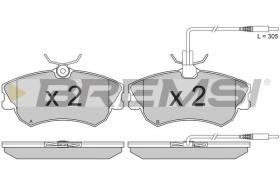 BREMSI BP2801 - PASTIGLIE FRENO - BRAKE PADS
